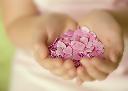 give from a full cup
